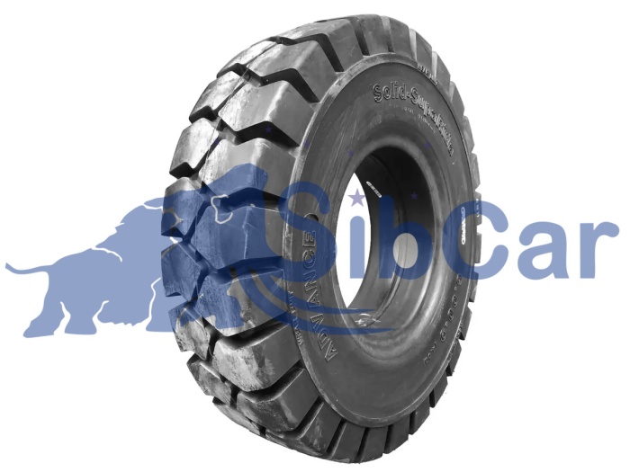 Шина цельнолитая с буртом 16х6-8/4.33 (OB503) АДВАНС Easi-Fit