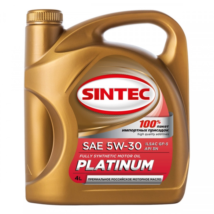 Масло моторное SINTEC PLATINUM 7000 SAE 5W-30 ILSAC GF-6A
